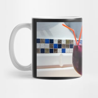 Glass of red wine Mug